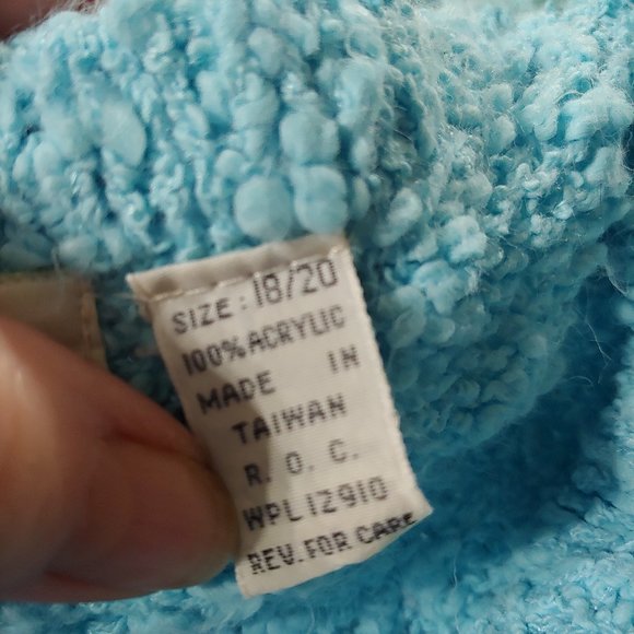 JP Knits womans vintage acrylic sweaters size 18-20 - Picture 10 of 16